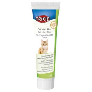 Trixie Cat Malt Plus, 100g, Środek Wspierający Trawienie z Naturalnymi Przeciwciałami dla Kotów - Suplement diety dla kotów