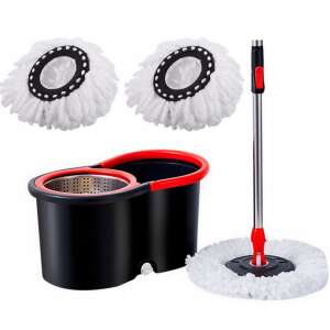 Spin Mop mit schwenkbarem Moppkopf-Set 71258679 Reinigungsgeräte