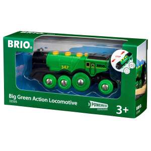 BRIO World Nagy mozdony - Zöld 71257592 Vonat, vasúti elem, autópálya - 10 000,00 Ft - 15 000,00 Ft