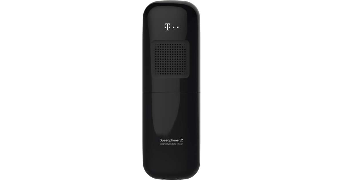 Speedphone telefon 52 Telekom Fekete Asztali -