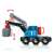 BRIO World Rail & Road Loading Set, a crane with a rotating arm and a lifting hook