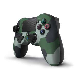 Nacon Camo Asymetrický bezdrôtový ovládač pre PS4 a PC - Zelené Camo - Nacon