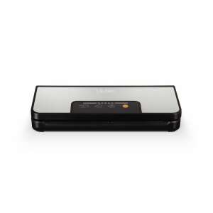 Lauben Vacuum Sealer 60SB, преден изглед, черен и сребърен вакуумно запечатващ уред с контролен панел - Вакуумно заваряване на фолио