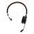 Jabra Evolve 65 SE MS Mono Headset - Fekete, felülnézet, vezeték nélküli fejhallgató mikrofonnal, zajszűréssel, irodai és otthoni használatra
