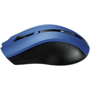 Canyon CNE-CMSW05BL wireless mouse, blue, side view - Mouse