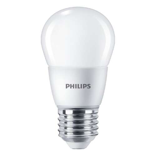 Bec Philips CorePro LED P48 7W 806lm 4000K E27 - Alb rece
