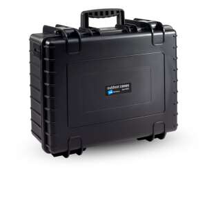 B&W Type 6000/B kültéri tok, fekete, zárt, fogantyúval - B&W