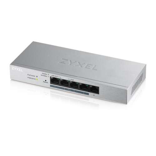 Zyxel GS1200-5HPV2 Smart Gigabit Switch, 5-port web managed PoE gigabit switch