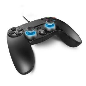 Spirit of Gamer XGP Wired PS4 Gamepad, schwarzer Gamepad für Playstation 4 - Controller