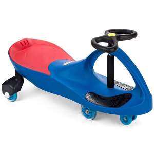 PlasmaCar s gumenim kotačima - plavo-crvena