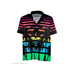 Miami-Stil Herrenhemd - 80er Jahre - XL 71268534 - Zubehör Kleidung