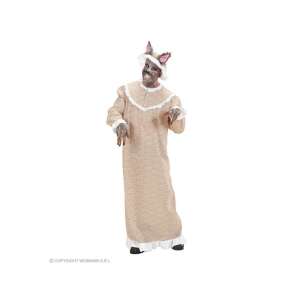 Adult Grandma Wolf Costume,  L size,  includes dress and ears hat,  perfect for Halloween parties - Costumes for adult