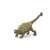 Schleich Ankylosaurus dinosaur figure, green, armored, with club tail