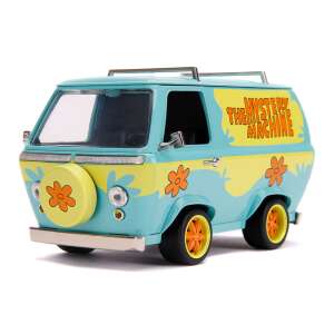 Jada Scooby Doo Mystery Machine diecast model, front angled view - Model, mock-up