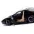 Knight Rider K.I.T.T. 1/24-es méretarányú fém modell autó oldalsó nézete nyitott ajtóval