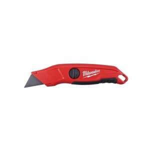 Milwaukee Fixed Blade Utility Knife, red, with a black blade - Wallpaper Cutter