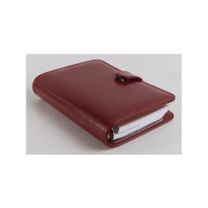 Realsystem 2/160 Ringbuchkalender aus Kunstleder in Burgunderrot - REALSYSTEM