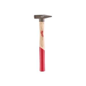 Milwaukee Hickory 200g hammer with a red and natural wood handle - Tool