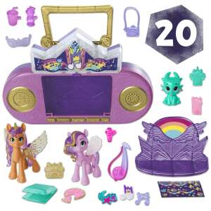 Игрален комплект My Little Pony Musical Mane Melody с фигурки и аксесоари Sunny Starscout и Princess Petals - Hasbro