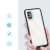 Hybrid Armor Clear 3 in 1 case for Samsung Galaxy A03S, transparent phone case with black bumper, anti-fingerprint, anti-scratch, anti-dust