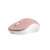Natec Toucan drahtlose Maus, weiß und rosa, ergonomisches Design, 1600 DPI, 2.4GHz Empfänger, 10 Meter Reichweite