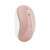 Natec Toucan wireless mouse, white and pink, side view
