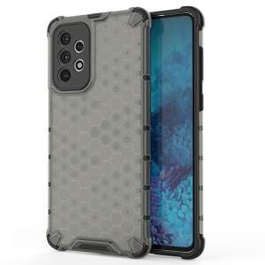 Black honeycomb shockproof gel case for Samsung Galaxy A73 - Phone Case