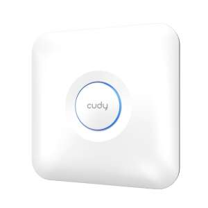 Cudy AP1300 AC1300 Dual-Band Access Point, weiß, schräge Ansicht - Cudy