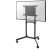NewStar NS-M1250 NeoMounts TV stand with wheels, black, for 37-70 inch screens, with TV mounted