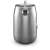 Tesla KT500X stainless steel electric kettle, 1.7L capacity, 2200W power, with integrated thermometer, back view
