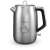 Tesla KT500X stainless steel electric kettle, 1.7L capacity, 2200W power, with integrated thermometer, front view