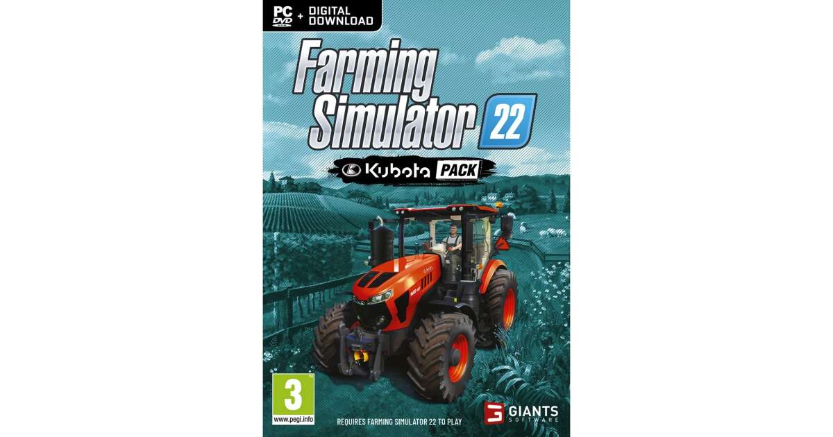 Farming Simulator 22 Kubota Pack Pc Pepita Hu