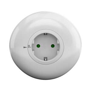 Goobay 64566 Nachtlicht mit Steckdose, weiß, Vorderansicht - Goobay