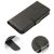 Samsung Galaxy A73 Black Magnetic Wallet Case with Stand