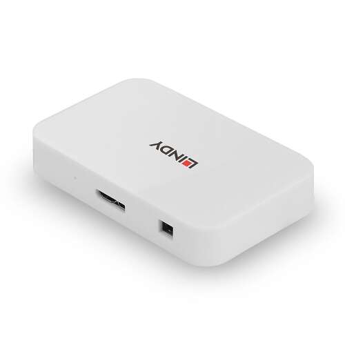 Lindy USB 3.0 Hub, 4 port, white