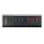 Lindy USB Hub, 7 port, black, front view