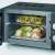 Severin microwave oven with vegetables cooking on two levels