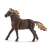 Schleich Mustang Stallion Figure, brown horse figurine, wild horse toy
