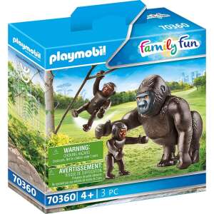 Playmobil Gorilla kicsinyeivel 70360 32038788 Playmobil Family Fun
