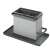 Metaltex MX297530 Konyhai eszköztartó, gray kitchen sink organizer with drip tray