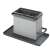 Metaltex MX297530 Konyhai eszköztartó, gray kitchen sink organizer with drip tray