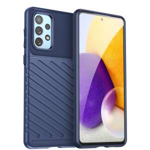 Blue Thunder Case for Samsung Galaxy A73, shockproof, flexible, protective phone case - Phone Case
