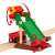 BRIO World Animal Farm Set, hay loader accessory,  lifts hay from wagon to silo