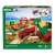 BRIO World Animal Farm Set packaging, 30 piece wooden train track set with train, tractor, animals, bridge, and other accessories