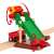 BRIO World Animal Farm Set, hay loader with a working lift and a slide for the train cars