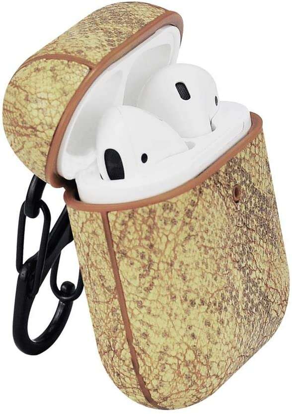 TerraTec Etui ochronne AirBox Crocodile do AirPods brązowy