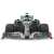 Jamara 402106 Mercedes-AMG F1 W11 EQ Performance 1:12 méretarányú rádióvezérelt autó elülső nézet