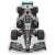 Jamara 402106 Mercedes-AMG F1 W11 EQ Performance 1:12 méretarányú rádióvezérelt autó felülnézet