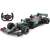 Jamara 402106 Mercedes-AMG F1 W11 EQ Performance 1:12 méretarányú rádióvezérelt autó kormánykerékkel