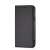 Black leather wallet case for iPhone 12 Pro with card slots